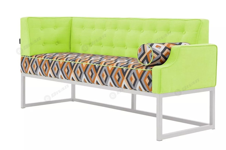 Прямой диван с боковой спинкой Оксфорд Лофт