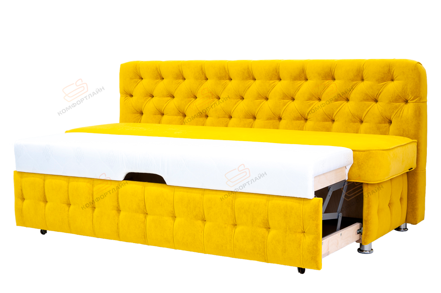 Прямой кухонный диван со спальным местом ДЧСМТ-16