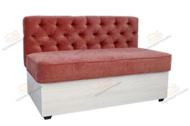 Прямой диван для кухни Честер артикул ДЧ-04 в Velvet Lux 34