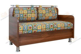 Прямой диван с подлокотниками Сюрприз ДС-58