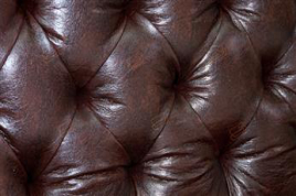 Прямой диван для кухни Честер-Софт в коричневой экокоже спинка