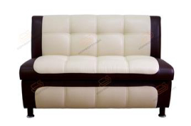 Прямой диван для кухни Сенатор артикул ДСЕ-01 в экокоже Arise 512 и Aries 592